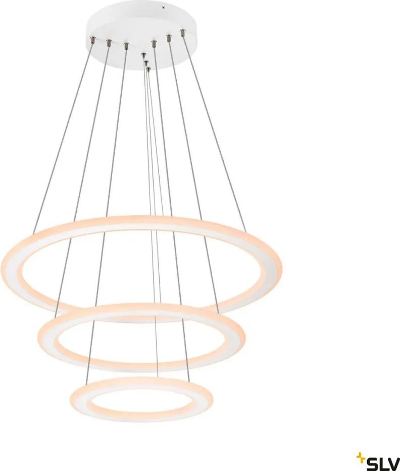 SLV 1007702 ONE Modern Led Függesztett Lámpa Fehér LED IP20