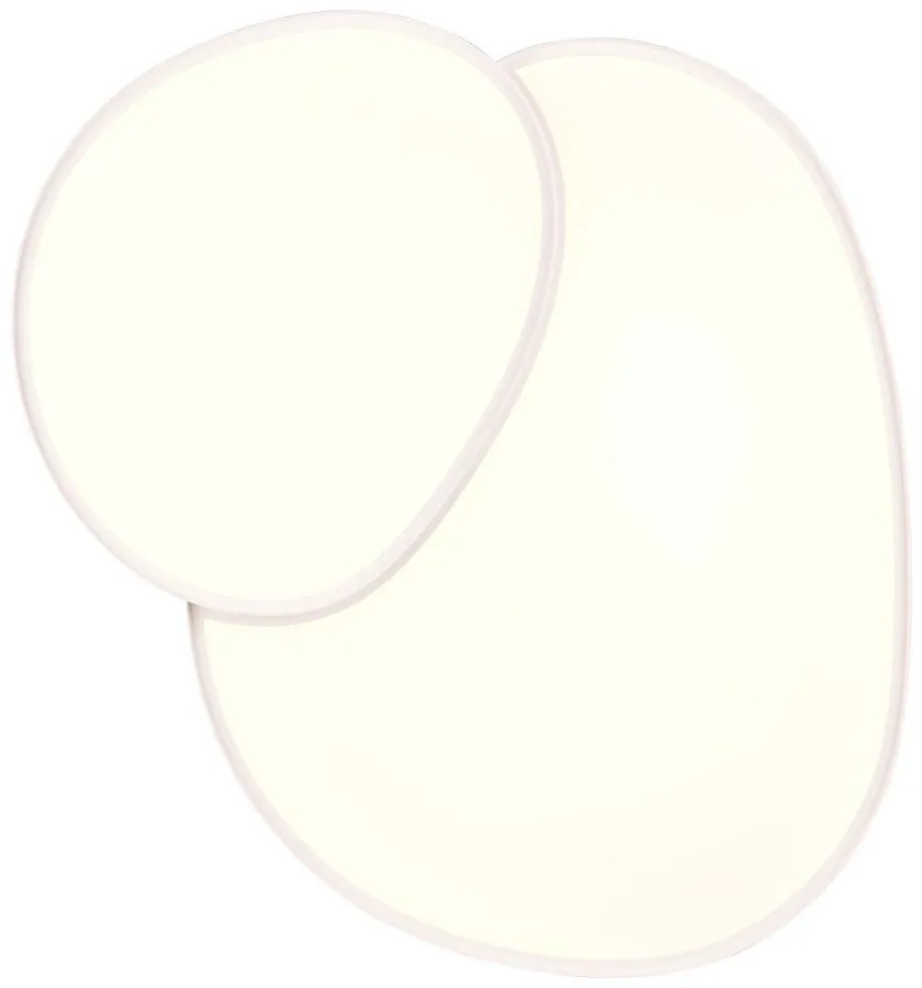 Fehér LED mennyezeti lámpa 63.5x77 cm Rise – Trio