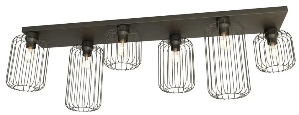 Emibig BARN 1367/6 Plafonlámpa 6x15W/E27 IP20