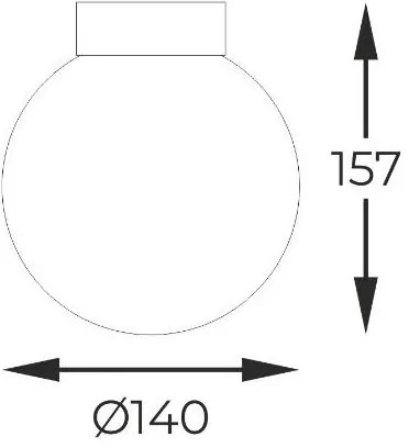 Zuma Line C0574-01D-P7AA - Mennyezeti lámpa ARCTURUS 1xG9/4W/230V fekete