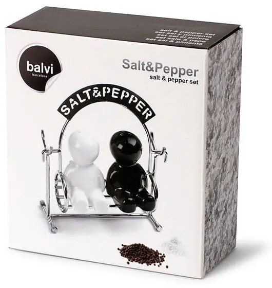 Só- és borsszóró állvánnyal Salt &amp; Pepper – Balvi