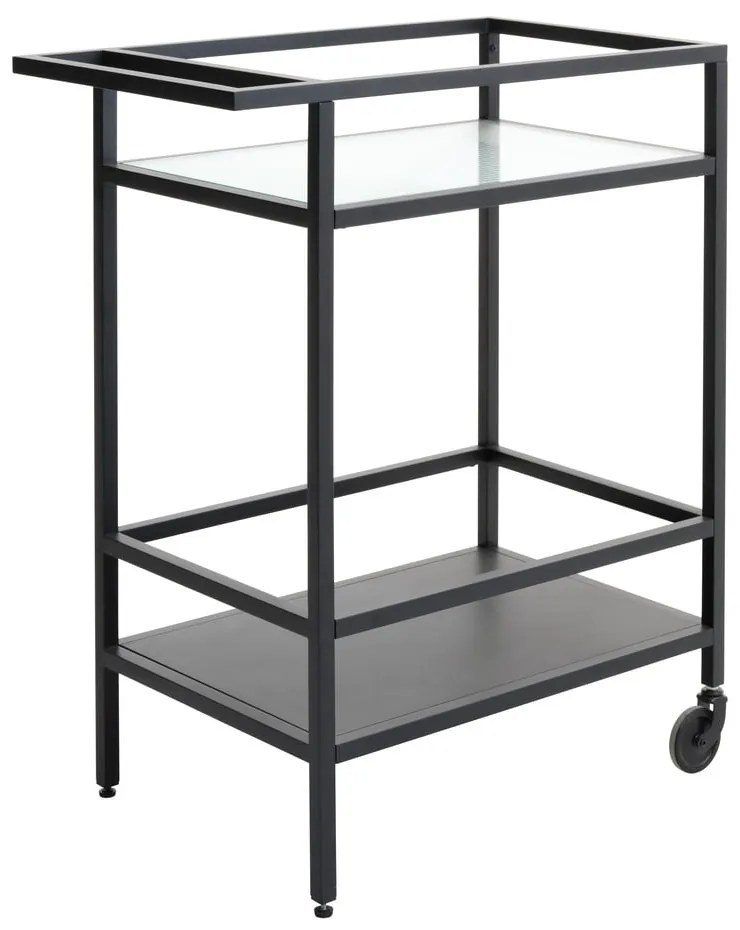 Üveg zsúrkocsi 42x70 cm Bronco – Unique Furniture