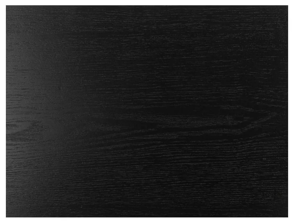 Fekete könyvespolc kőrisfa dekorral 114x185 cm Seaford – Actona