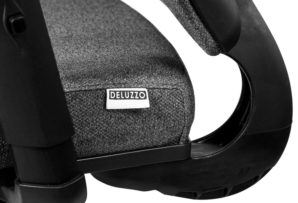 Ello ergonómikus szövet irodai forgószék deréktámasszal, fejtámasszal