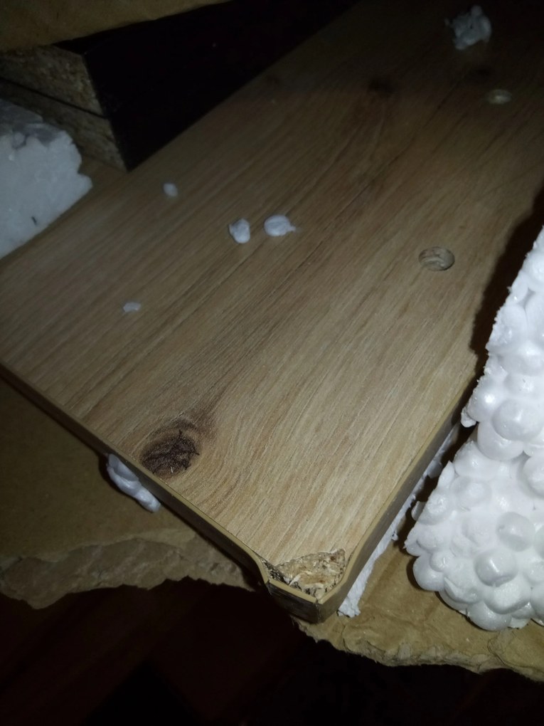 AKCIÓ MADO étkezőasztal fekete, tölgy artisan dekorasztallal 80x80 cm II. osztály