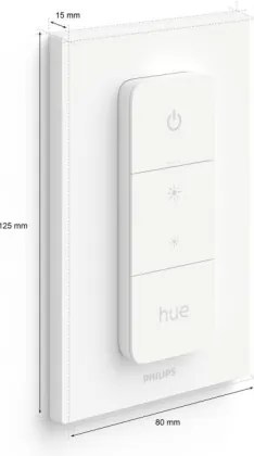 Philips Hue SWITCH V2 távirányító 1xCR2032 elemmel