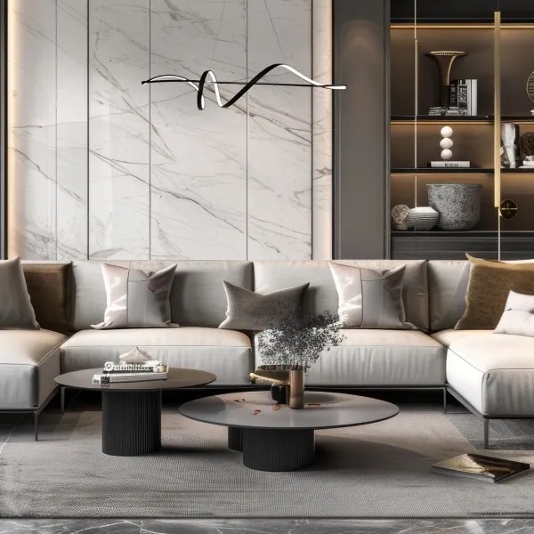 LED Csillár zsinóron SASH LED/36W/230V fekete