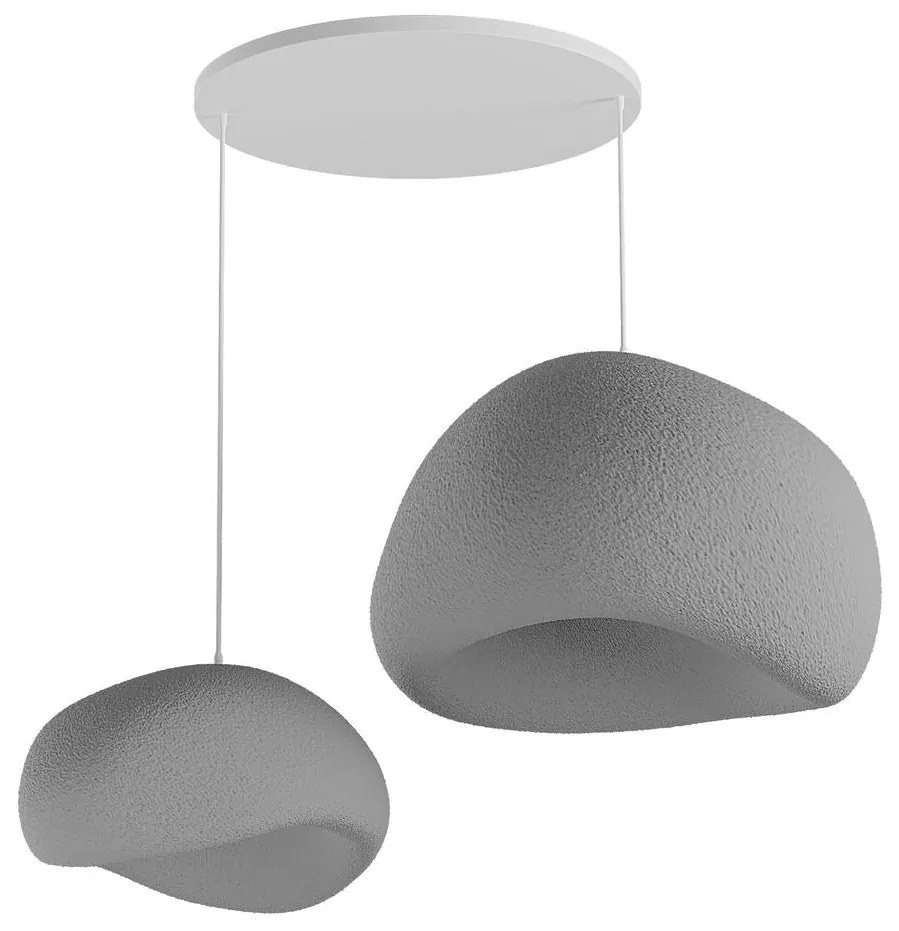Függőlámpa - Wabi Sabi Rawbends - Betonszürke