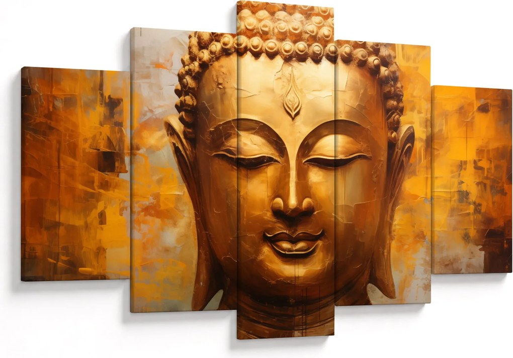 Kép - Buddha, olajfestmény (150x105 cm)