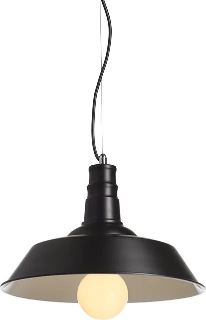 RENDL GOLDIE 36 függőlámpa fekete/fehér 230V LED E27 30W