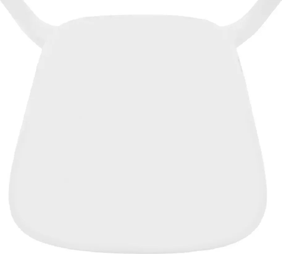 Rakásolható szék, fehér, FEDRA NEW