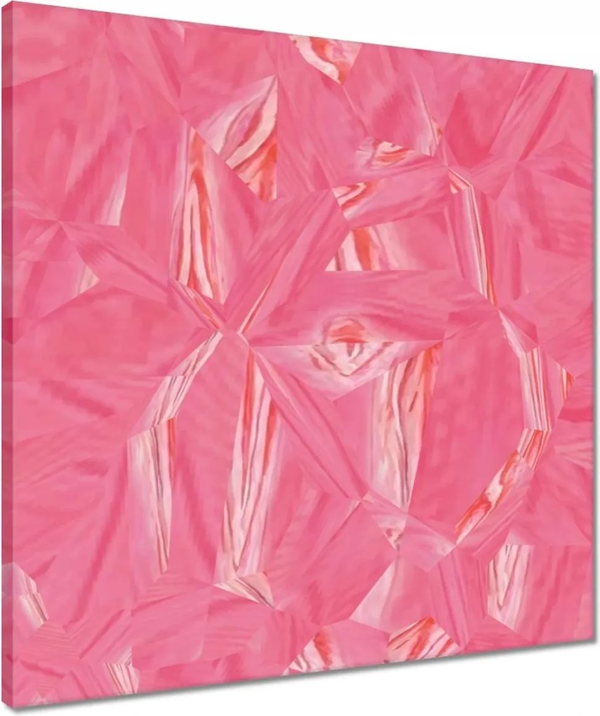 Vászonkép 50x50 Absztrakt Emmanuelle Rózsa