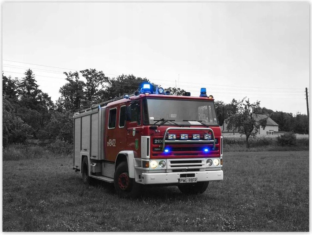 Poszterek 40x30 Tűzoltóautó