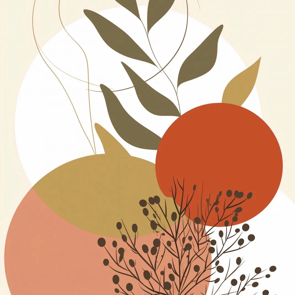 Poszter 20x20cm Őszi impresszió