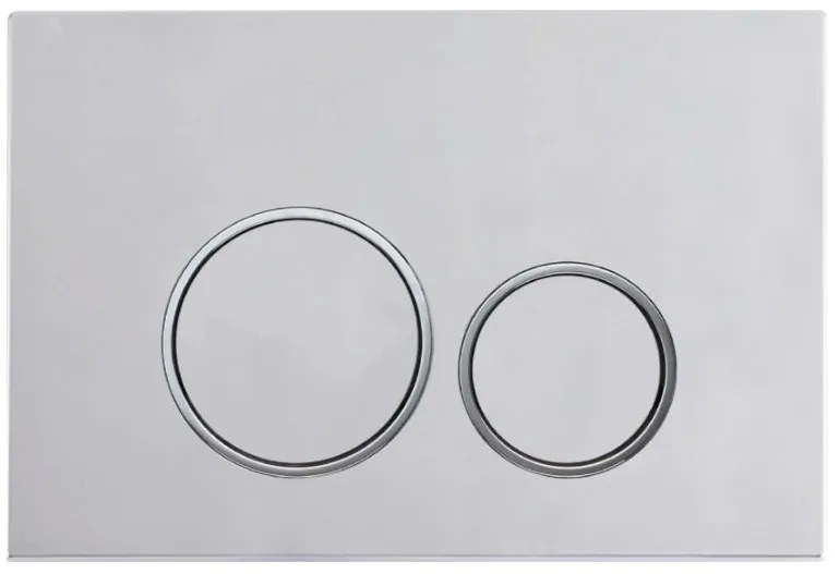 Mexen NAPO 05 - Gomb a Mexen Napo modulhoz (kompatibilis a Geberit Delta UP100 modullal), króm, 604502