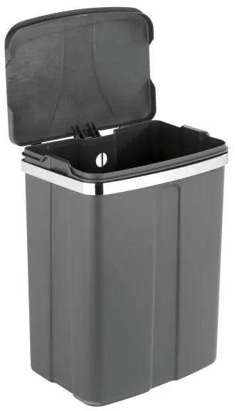 WENKO 54903100 - Ajtóra szerelhető kosár 26x36,5 cm szürke/ezüst