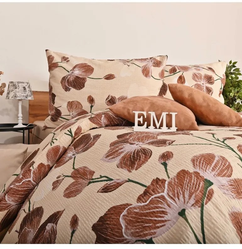 EMI Davina krepp ágyneműhuzat, A standard egyszemélyes ágy szett tartalma: 1x 140x200 + 1x 70x90