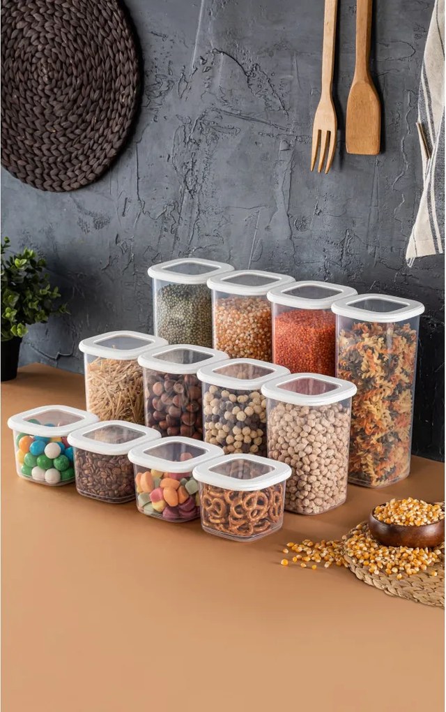 Ételtároló doboz készlet 3 x 4 db