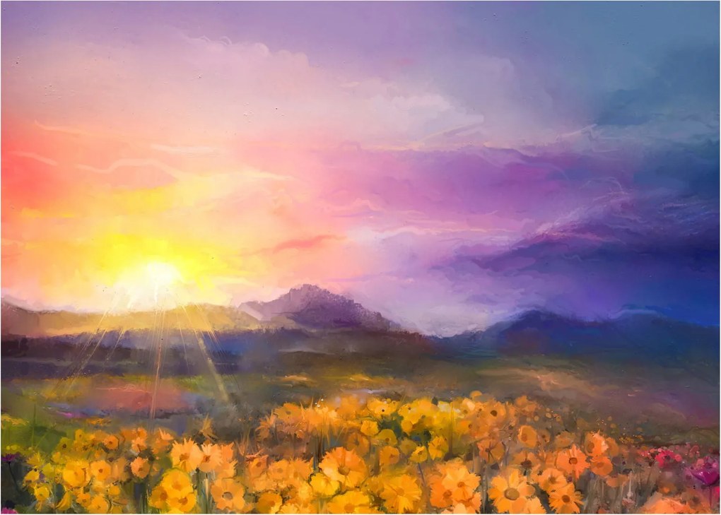 Kép - Hajnalban (70x50 cm)