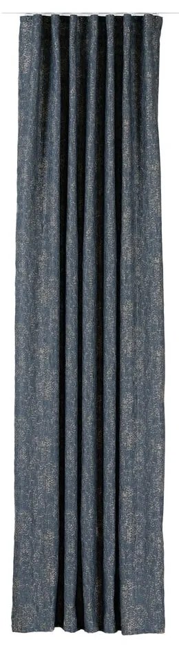 Sötétkék-szürke függöny 135x280 cm Wayland – Mendola Fabrics