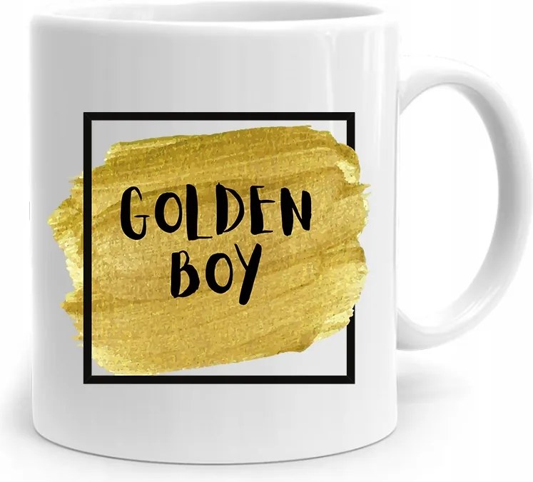 Golden Boy Fiúnapi Ajándék Bögre fényképes nyomtatással