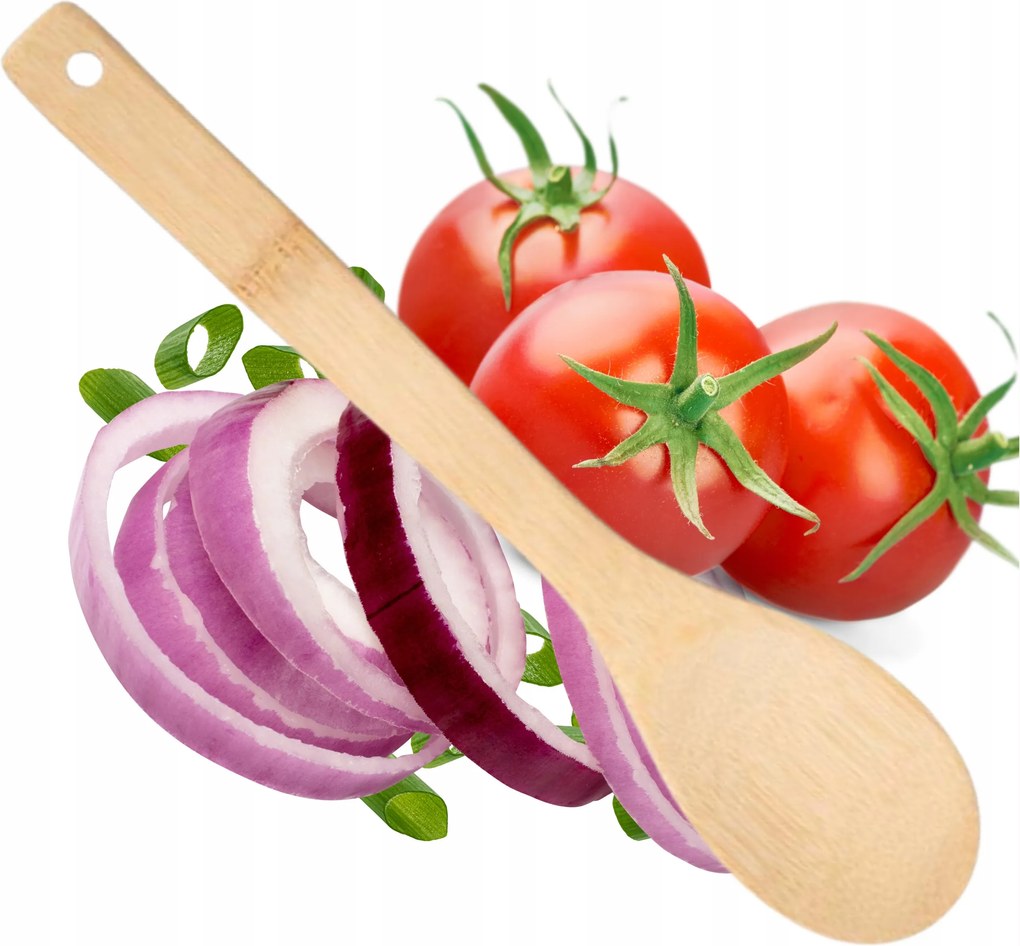 Bambusz Fakanál Főzéshez Konyhai Keverék 30x6 cm