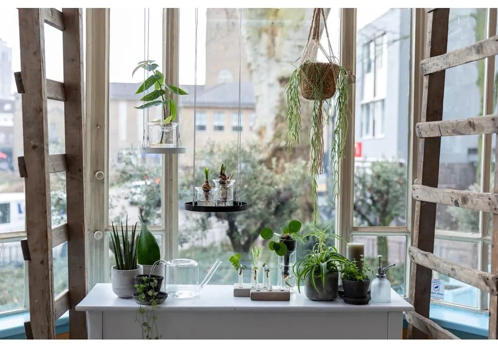 Clear üveg locsolókanna virágokhoz, 1,5 l - Esschert Design