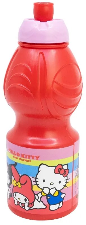 Hello Kitty and Friends műanyag sportkulacs 400 ml
