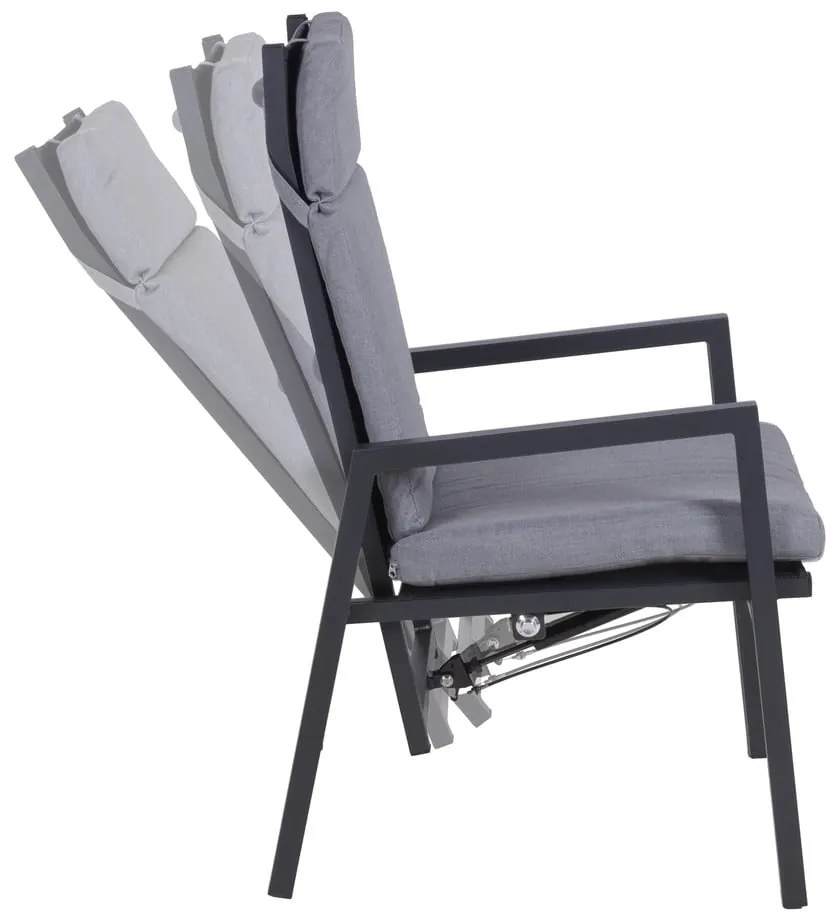 Szürke fém kerti szék Sintra – Garden Pleasure