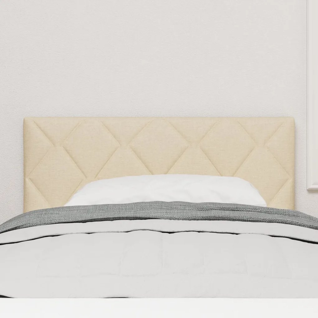 Fejtámla Gyémánt Blokkok Design Krém 100 cm Szövet