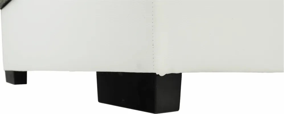 Ülőgarnitúra, fehér/szürke melír, jobbos, MINERVA