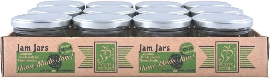 Befőttesüveg készlet 12 db-os 125 ml – Esschert Design