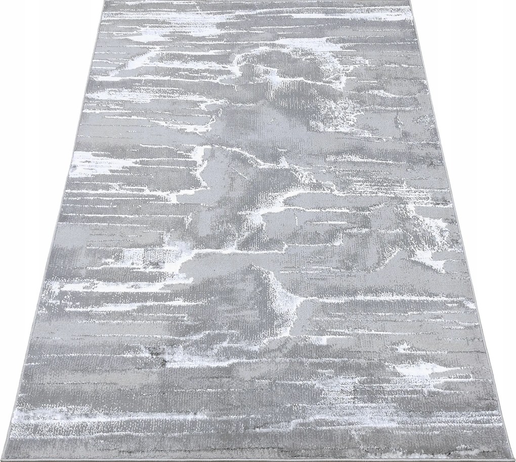 Szőnyeg 200x290 Modern Márvány Nappaliba Szürke