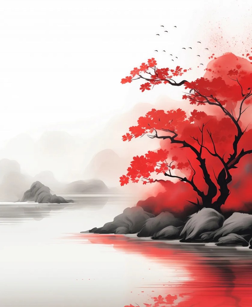 Poszter 50x65cm Nyugalom a meditációnál