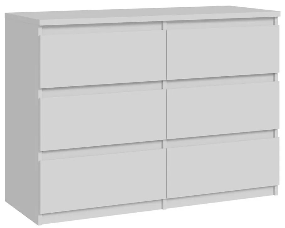 MAO fehér fiókos komód