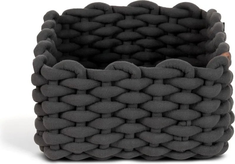 Textil tárolókosár 35x25x14 cm Peach Skin M – Bigso