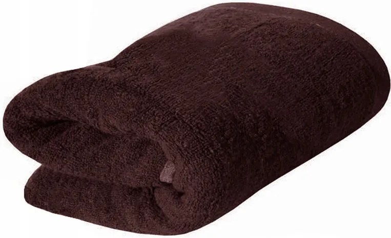 Frottír fürdőlepedő 140X70 vastag nedvszívó pamut 500g Rimini Barna