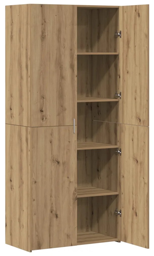 Highboard Kézműves tölgy 40x42.5x185 cm MDF