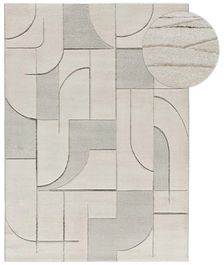 Krémszínű szőnyeg 120x170 cm Lena – Universal