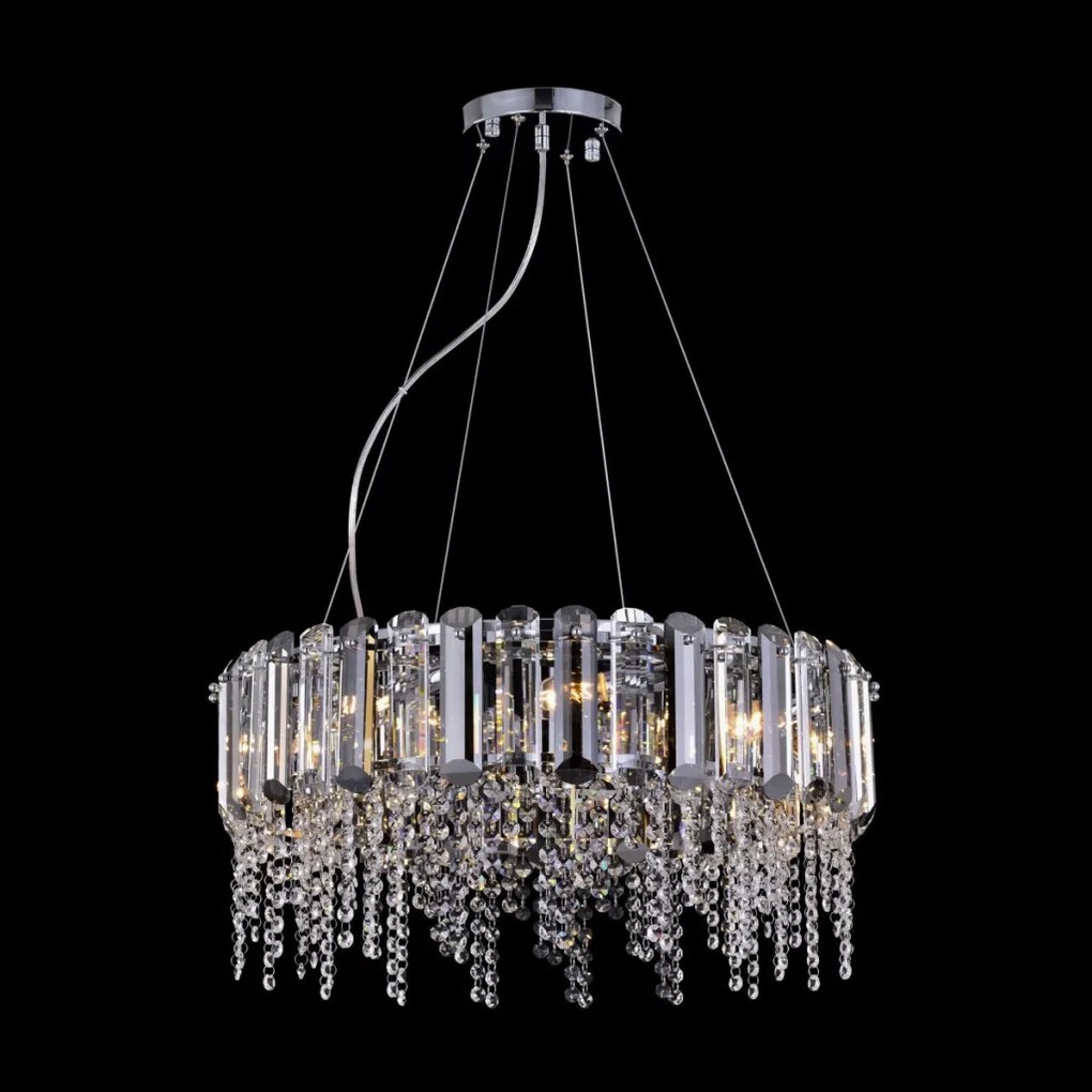Maytoni HAIL MOD097PL-08CH Függőlámpa 8x40W/E14 IP20