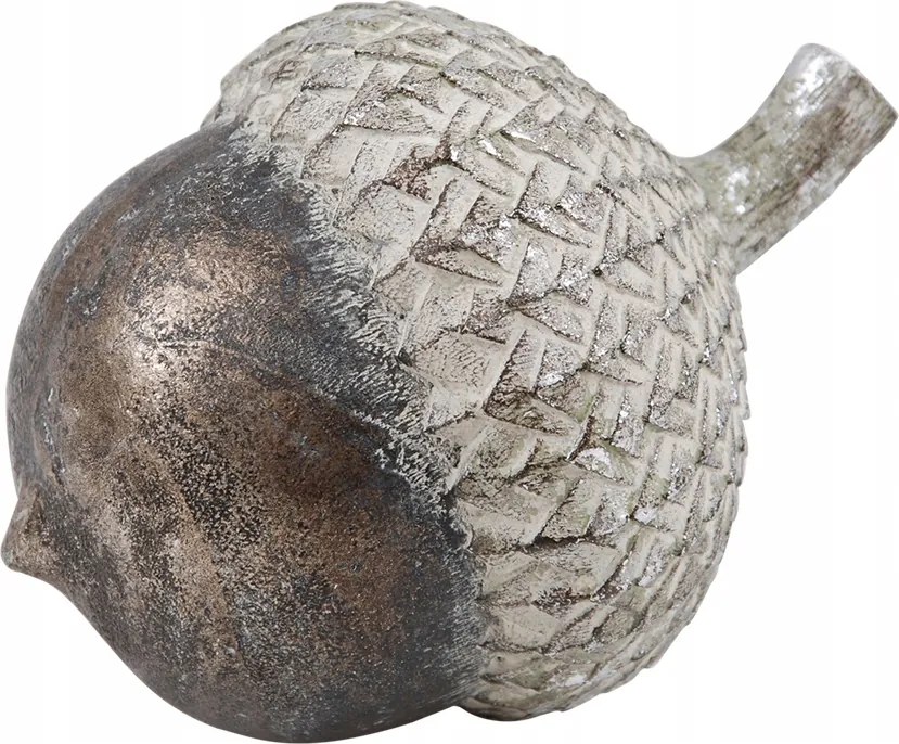 Makk Figura Dekoratív Őszi Halloween Ezüst 10cm Otthoni Nappaliba