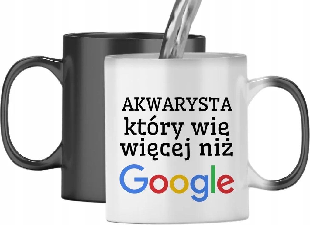 Mágikus Bögre Akvarista Színváltó Nyomtatott Fényképpel