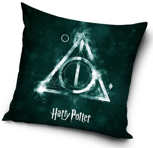 Harry Potter Halál ereklyéi párnahuzat, 40 x 40 cm