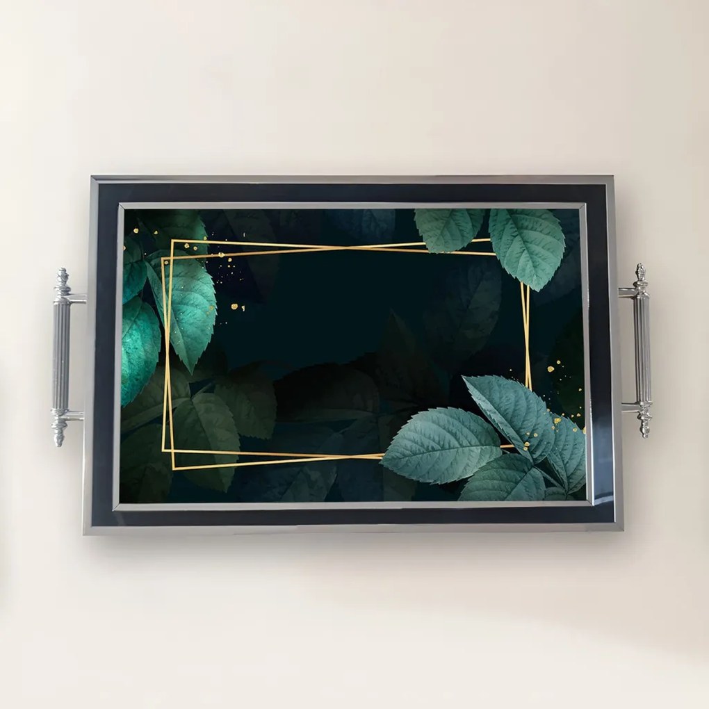 Üveg tálca, 38×24 cm – TPG9774
