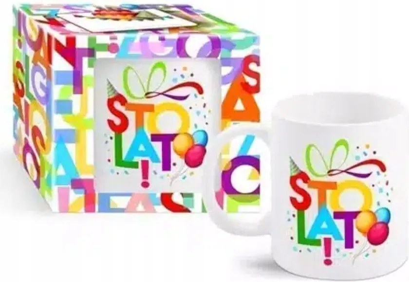 Betűs Bögre Elegáns Ajándék Szülinaposnak Száz Éves Születésnapra