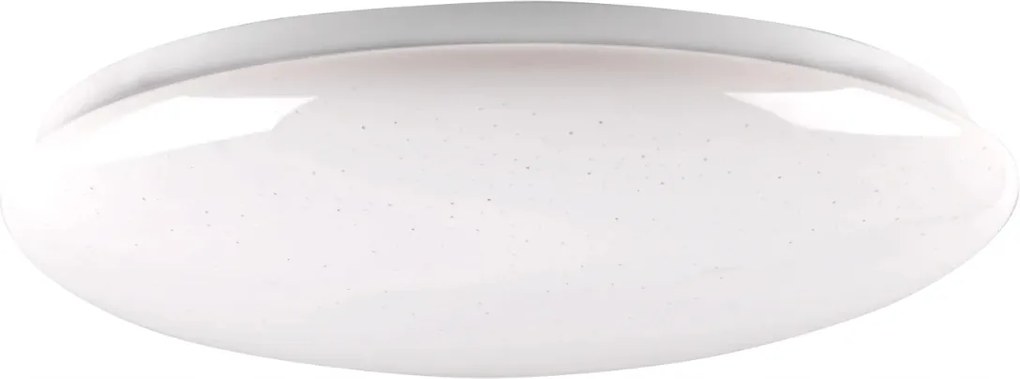 LED-es mennyezeti lámpa csillag effekt távirányítóval fehér kerek 38 cm IP44 Polux