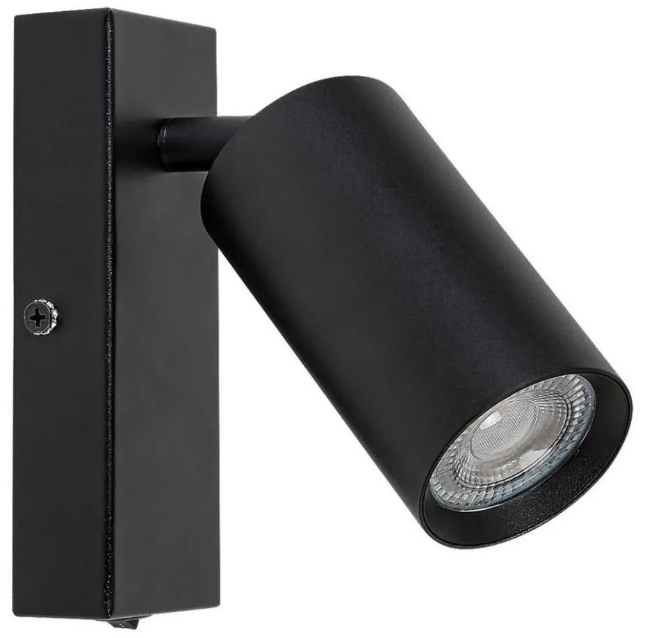 Rabalux 2084 - SOLO fali spotlámpa 1xGU10/25W/230V fekete