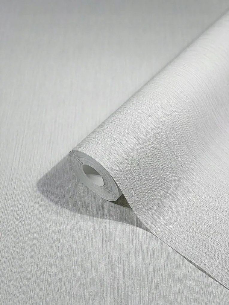 Világosszürke Tapéta Bordázott Háttér Dekoratív Szerkezet 10M X 106CM Tapéta