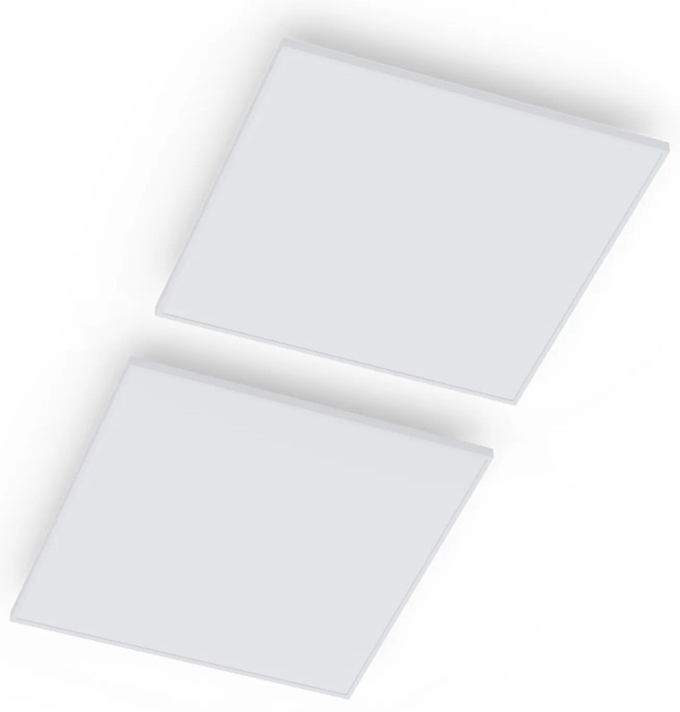 Klarstein Wondersky, infravörös mennyezeti hősugárzó, 2 darabos szett , 60 x 6,5 x 60 cm (Sz x M x H), 350 W, IP45