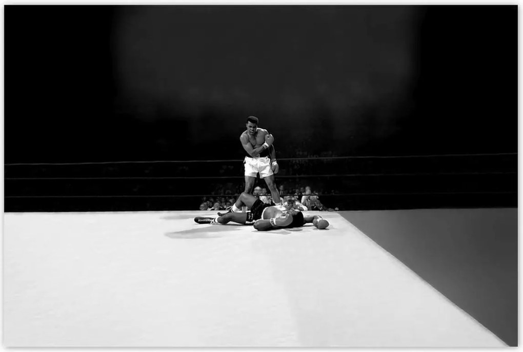 Poszterek 120x80 Muhammad Ali Boxer Harc